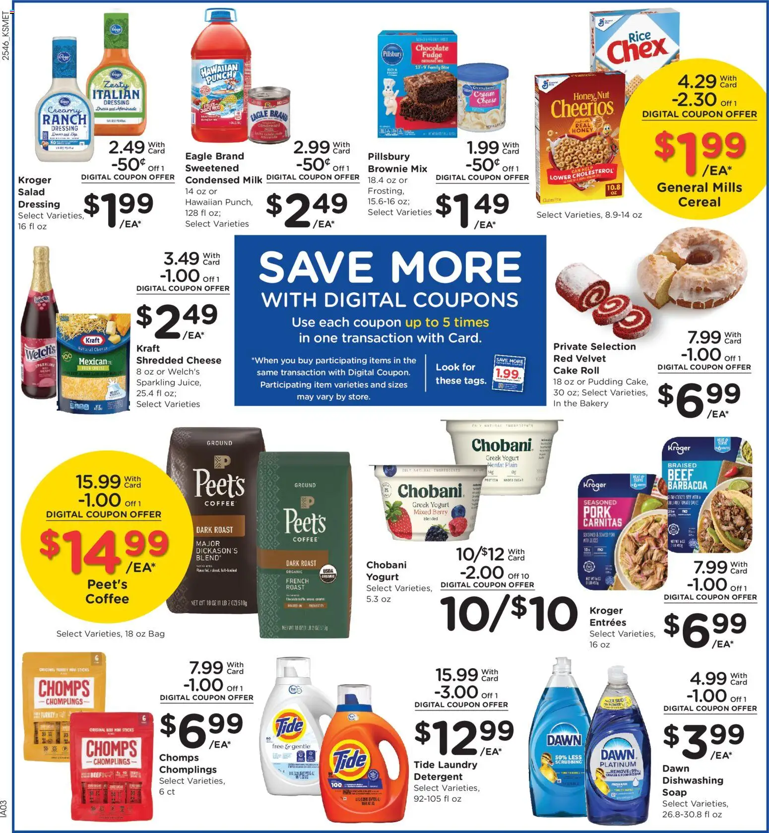 King Soopers Weekly Ad - valid from 17.12.2025 | Page: 9 | Products: Bakery, Milk, Pork, Salad