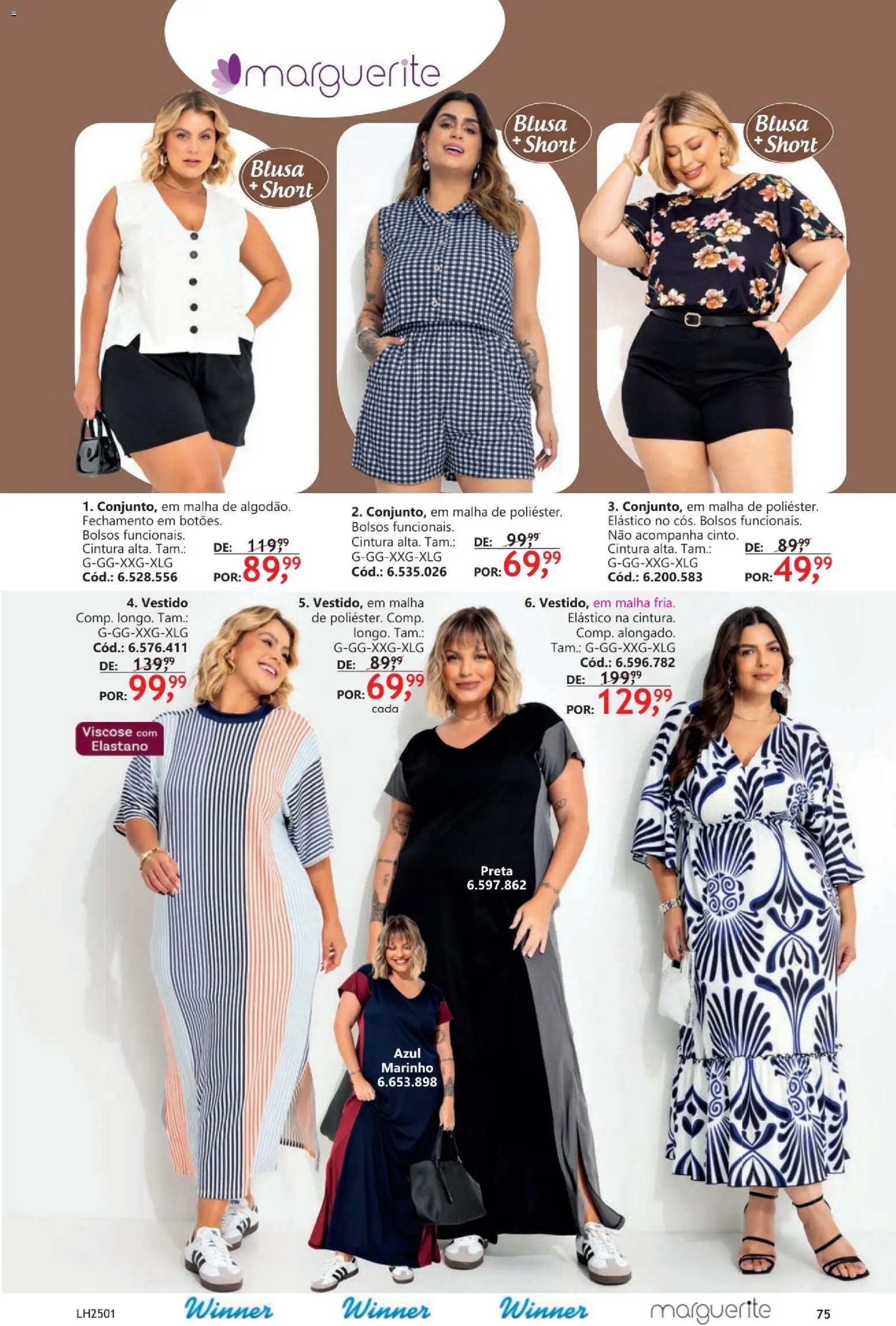 Quatro Estações Folheto - válido de 01.04.2026 | Página: 75 | Produtos: Blusa, Vestido