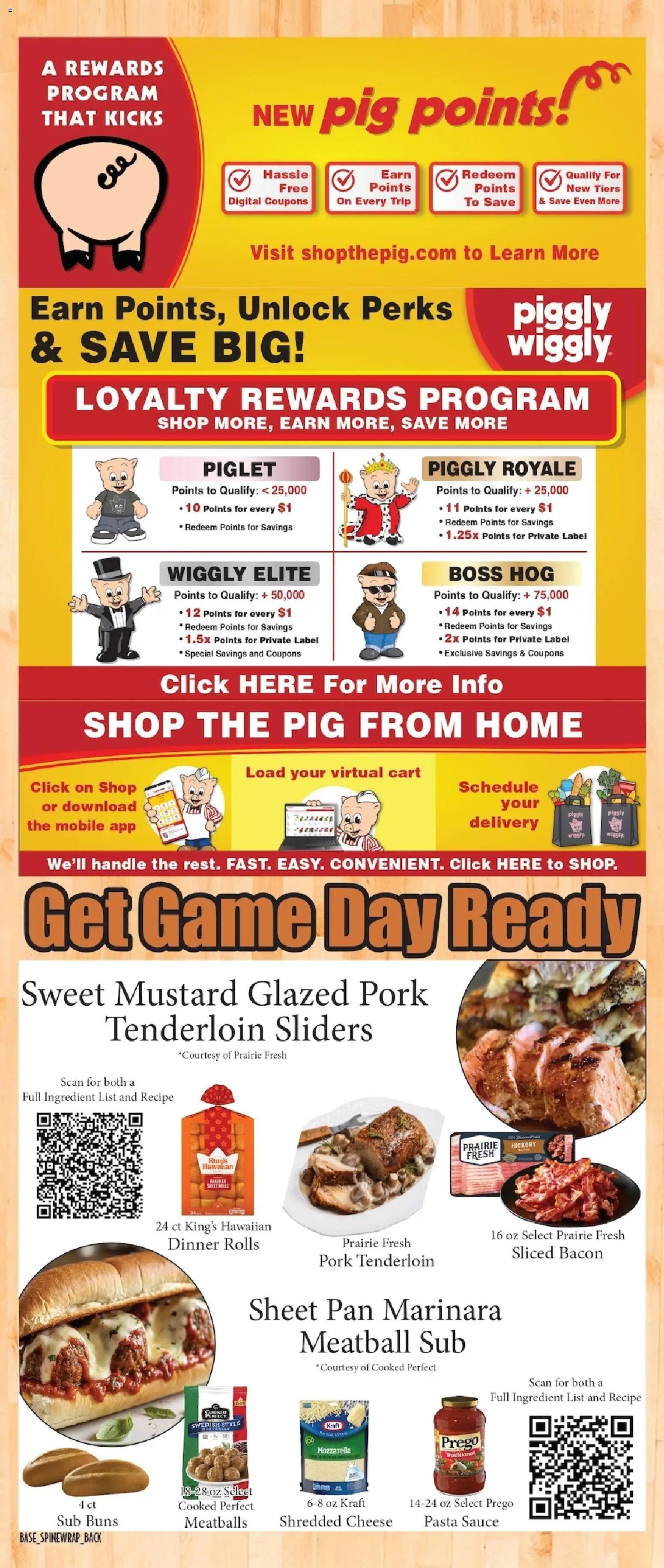 Piggly Wiggly Weekly Ad - valid from 18.03.2026 | Page: 3 | Products: Cheese, Pasta, Sauce, Sheet