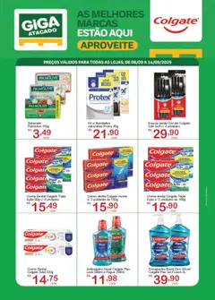 GIGA Atacado - Ofertas Colgate - Pré-Visualização do folheto da loja GIGA Atacado, válido de 08.09.2025