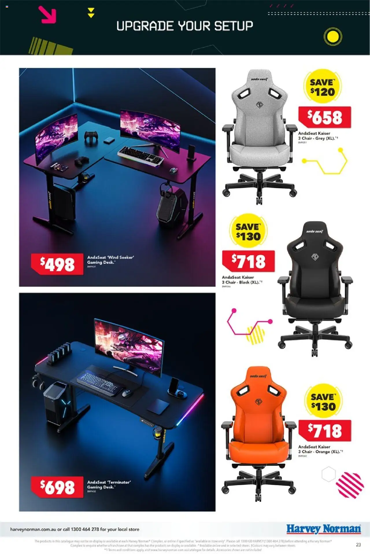 Harvey Norman catalogue - valid from 10.10.2025 | Page: 23 | Products: Chair, Accessories