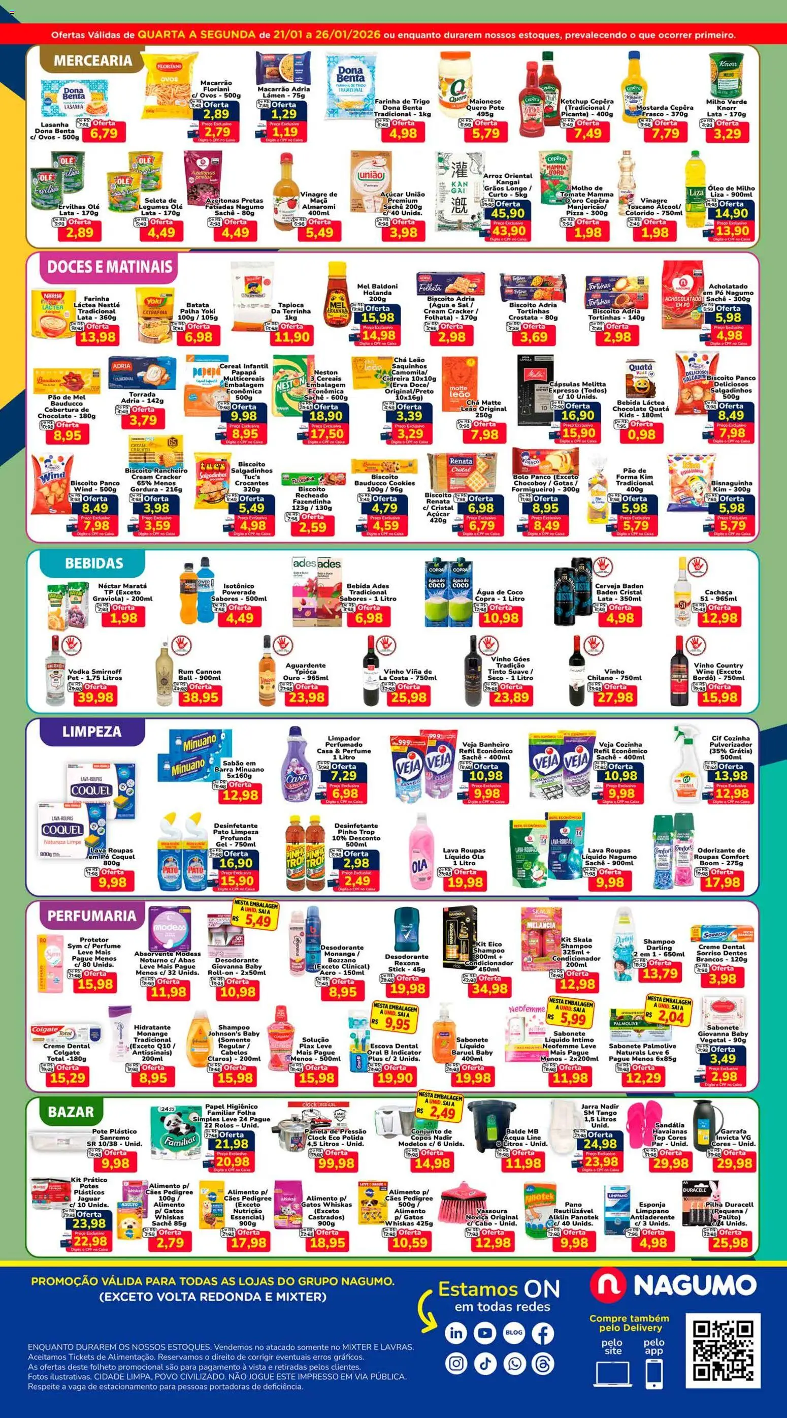 Nagumo Folheto - válido de 21.01.2026 | Página: 2 | Produtos: Coco, Kit skala, Sabonete, Creme dental