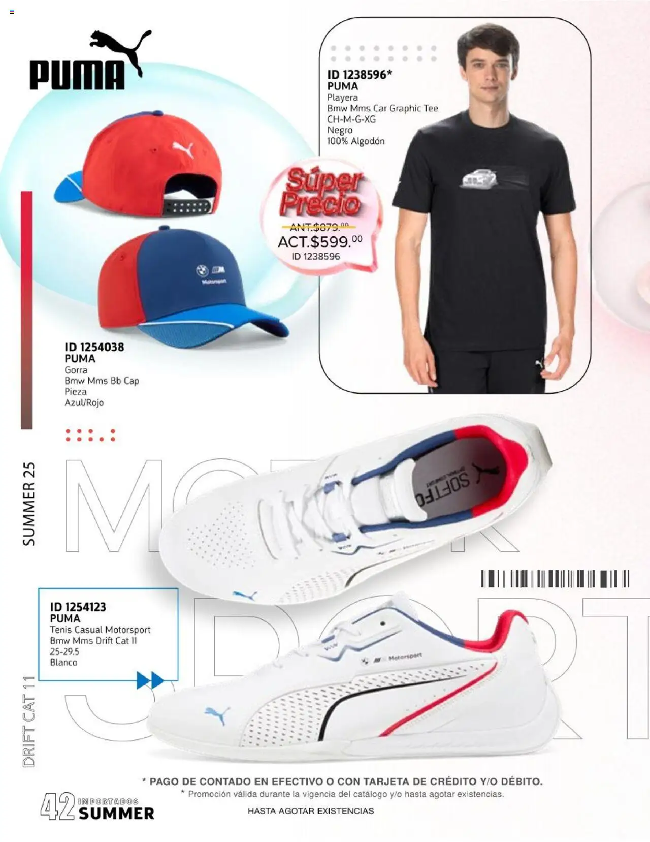 Nuevas ofertas de Price Shoes válidas en toda la República Mexicana desde el 16.05.2025. ¡Encuentra las mejores ofertas en Price Shoes catálogo ! | Página: 42 | Productos: Tenis, Gorra, Algodón, Playera