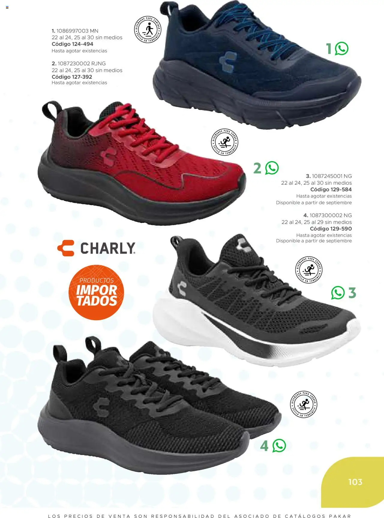 Nuevas ofertas de SC Pakar válidas en toda la República Mexicana desde el 24.07.2025. ¡Encuentra las mejores ofertas en SC Pakar - Catálogo Junior otoño / invierno! | Página: 103