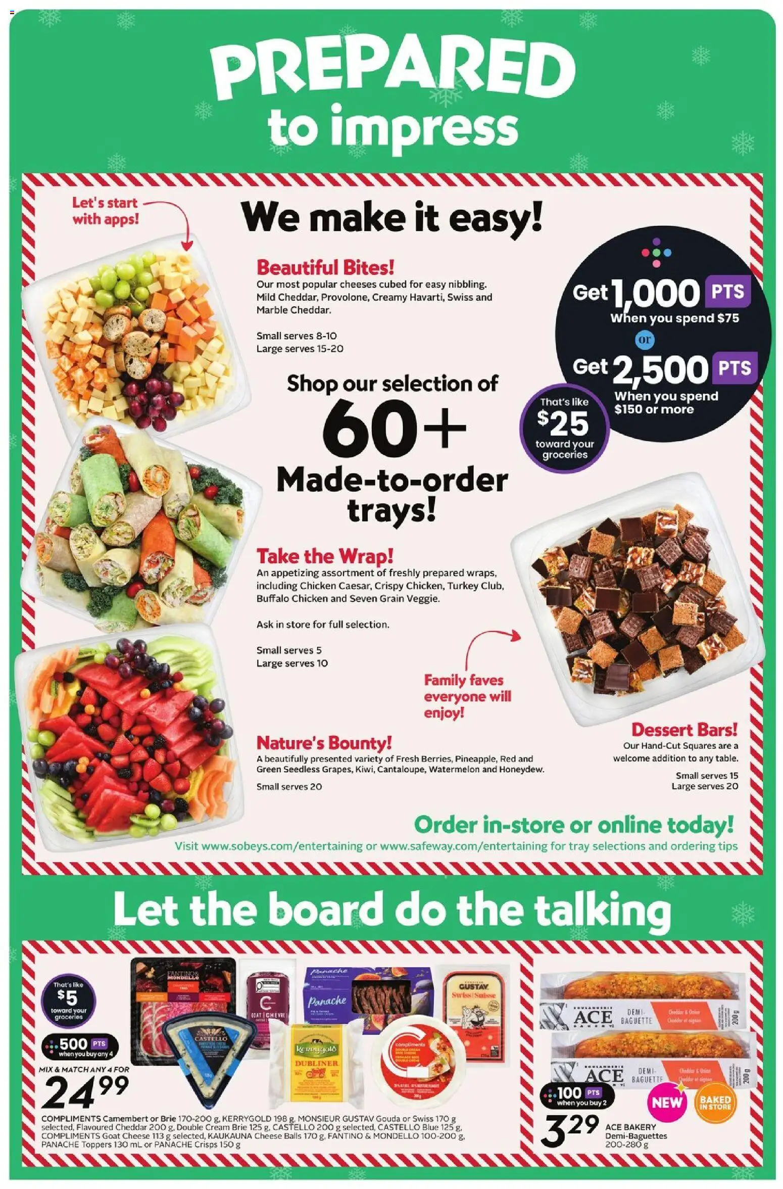 Safeway flyer valid from 18.12.2025 | Page: 15 | Products: Cream, Turkey, Bakery, Chicken