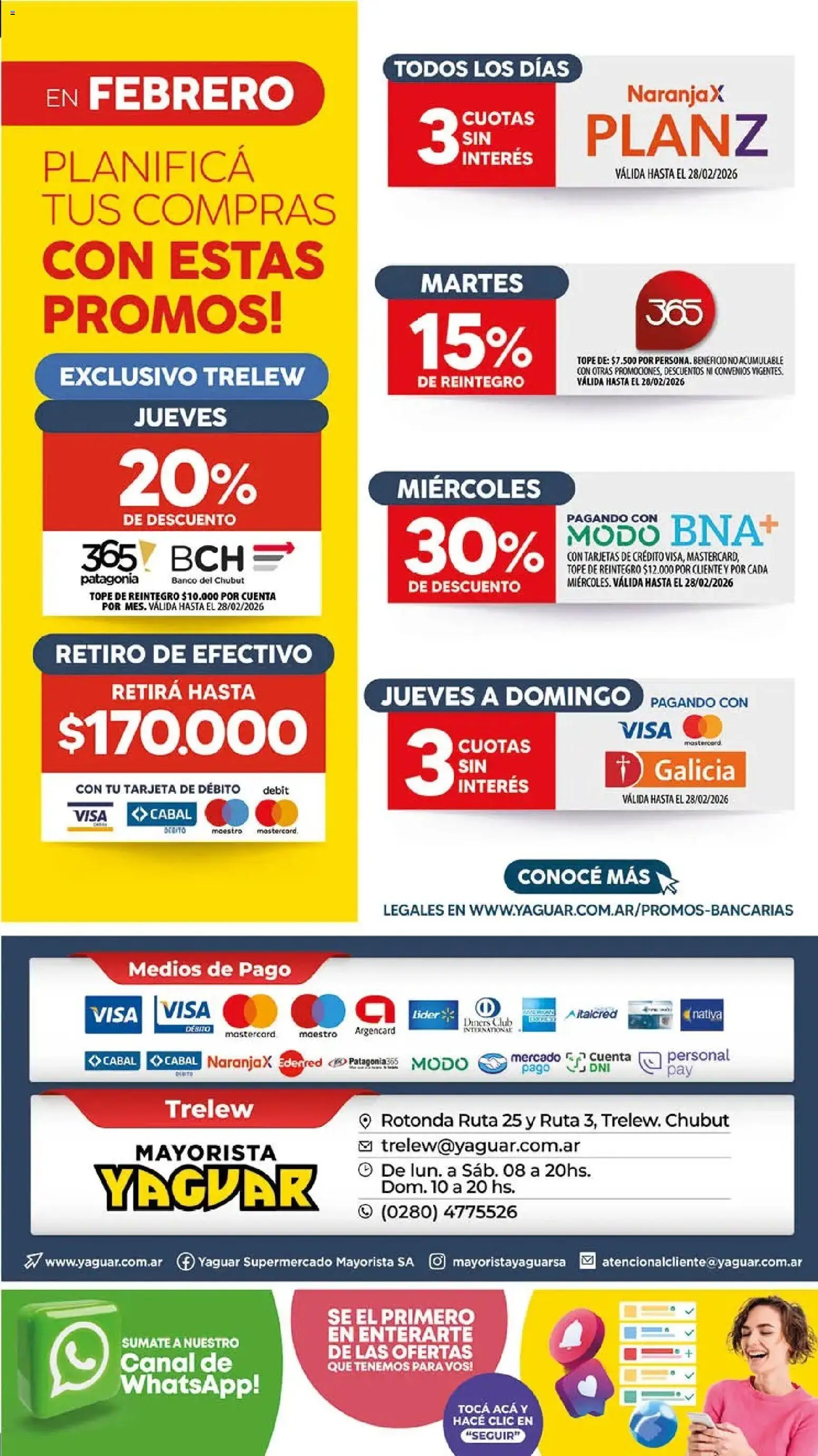Yaguar - Oferta Semanal Trelew │ válido desde el 23.02.2026 | Página: 17 | Productos: Banco