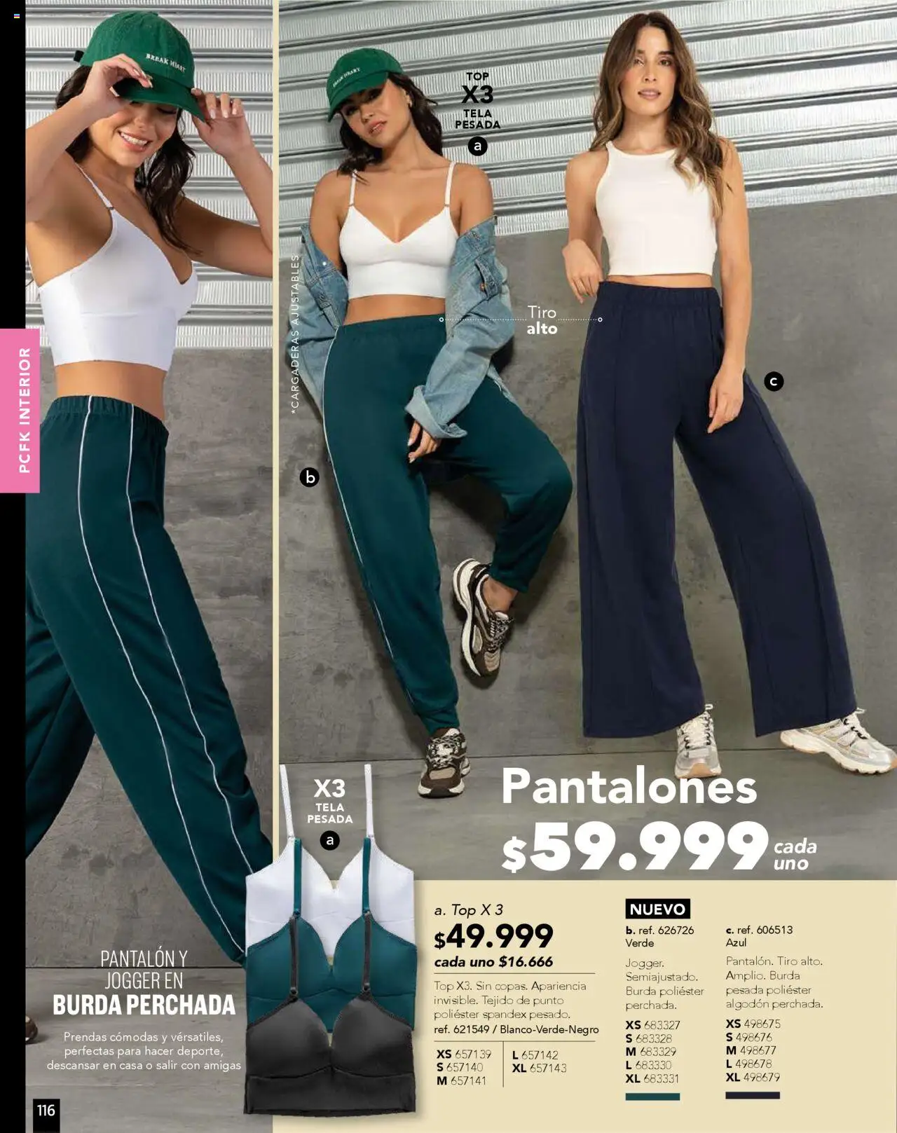 Pacifika revista - valida desde el 10.09.2025 | Página: 128 | Productos: Algodón, Top, Pantalones