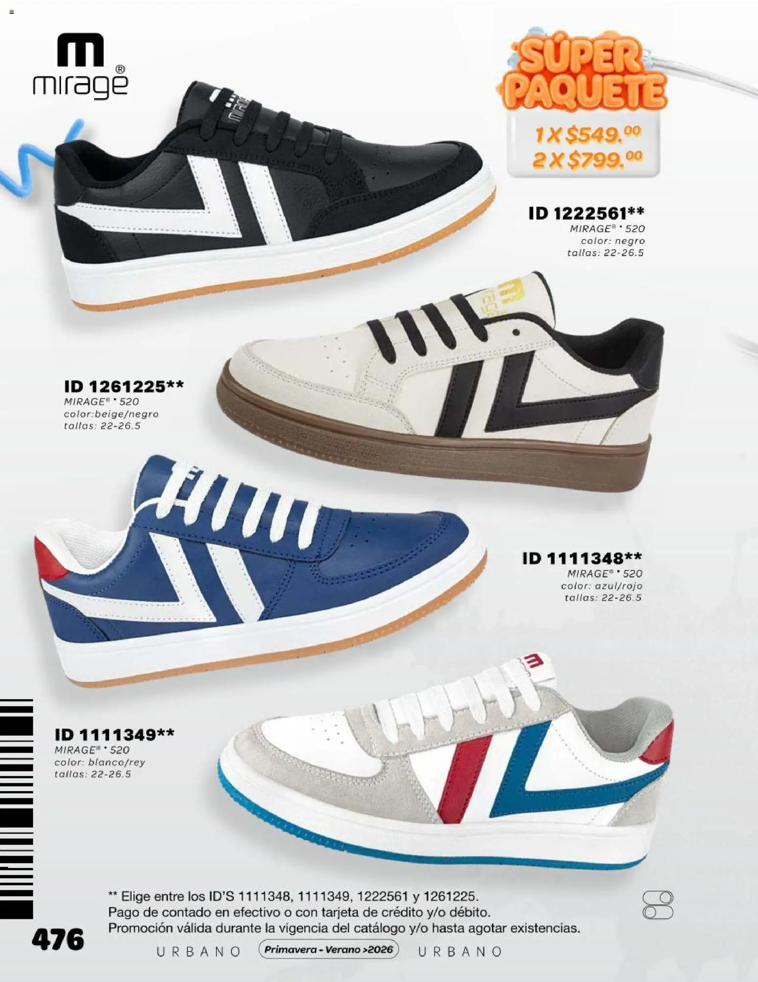 Nuevas ofertas de Price Shoes válidas en toda la República Mexicana desde el 15.02.2026. ¡Encuentra las mejores ofertas en Price Shoes catálogo Urbano! | Página: 476