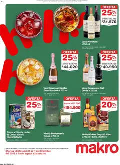 Makro - Catálogo -  Vista previa de la revista de la tienda Makro valido desde el 05.12.2025 | Página: 5 | Productos: Crema, Whisky, Coco, Tintura