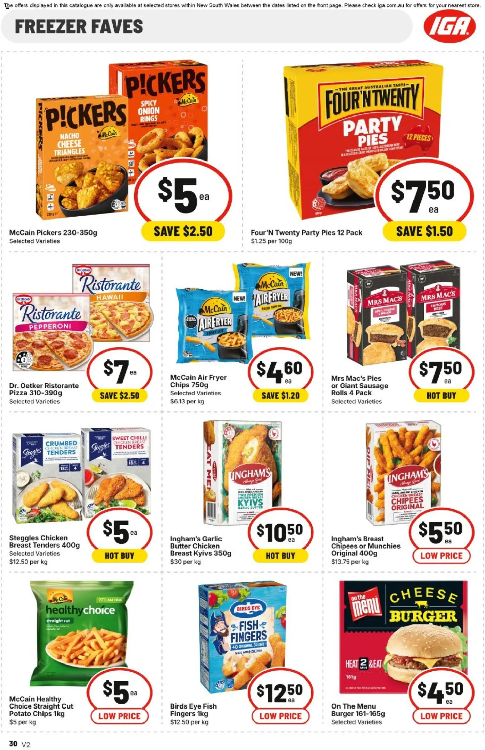 IGA catalogue - valid from 07.01.2026 | Page: 33 | Products: Butter, Chicken, Beef, Pastry