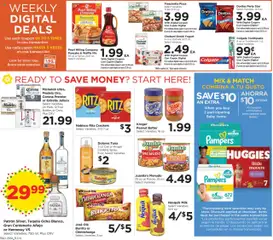 Preview of Food 4 Less weekly ads valid from 08.10.2025 | Page: 5 | Products: Cheese, Pork, Beef, Salt