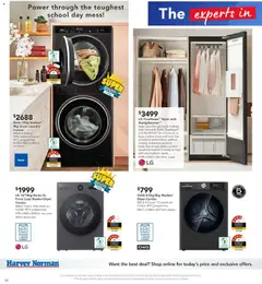 Preview of Harvey Norman  Catalogue  - valid from 14.01.2026 | Page: 30 | Products: Accessories, Laundry, Dryer, Washer