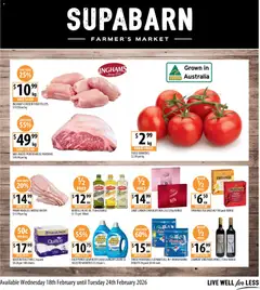 Preview of Supabarn Catalogue  - valid from 18.02.2026