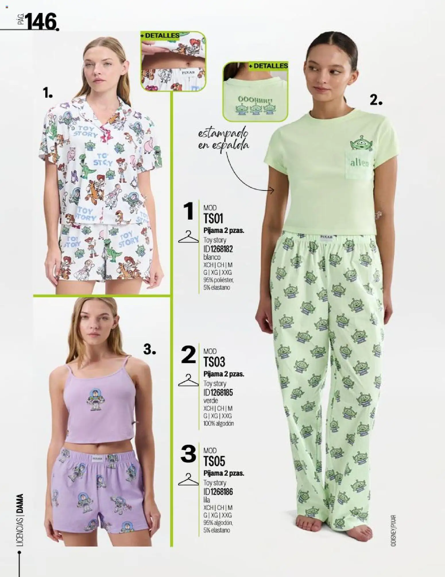 Nuevas ofertas de Price Shoes válidas en toda la República Mexicana desde el 14.03.2026. ¡Encuentra las mejores ofertas en Price Shoes catálogo Licencias! | Página: 146 | Productos: Pijama, Algodón