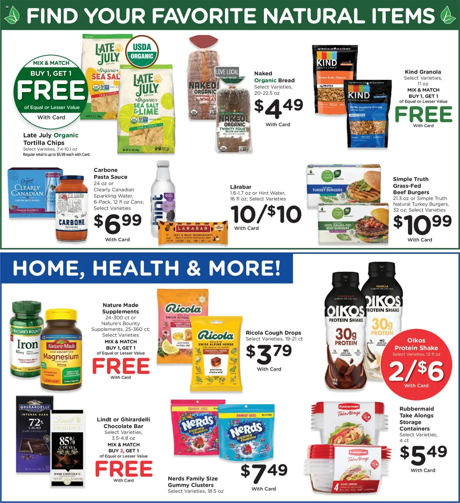 QFC Weekly Ad - valid from 04.02.2026 | Page: 8 | Products: Magnesium, Butter, Chips, Chocolate Chip
