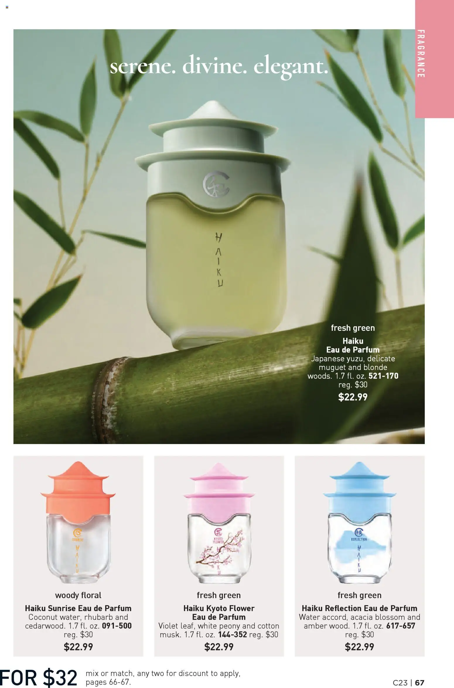 Avon Brochure - valid from 05.11.2025 | Page: 67 | Products: Fragrance, Water