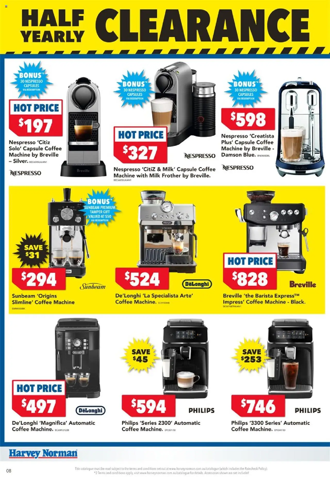 Harvey Norman catalogue - valid from 05.06.2025 | Page: 8 | Products: Milk, Coffee, Accessories