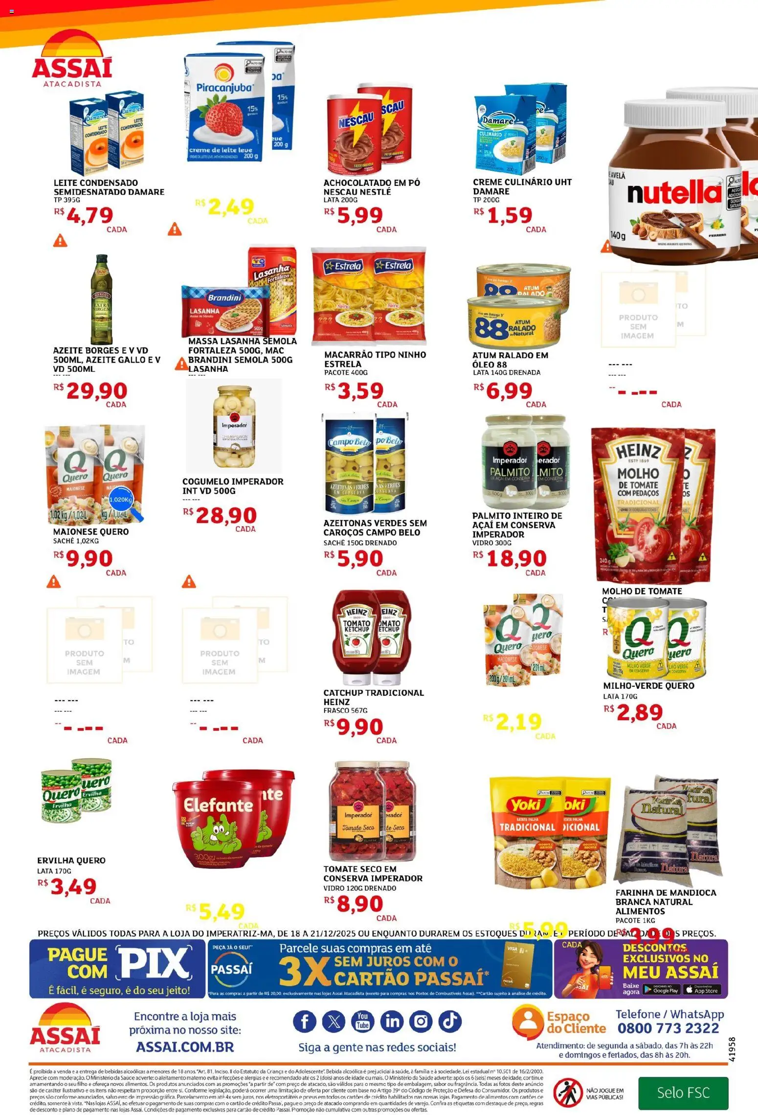 Assaí Atacadista Folheto - válido de 14.01.2026 | Página: 2 | Produtos: Nescau, Leite, Creme, Leite condensado