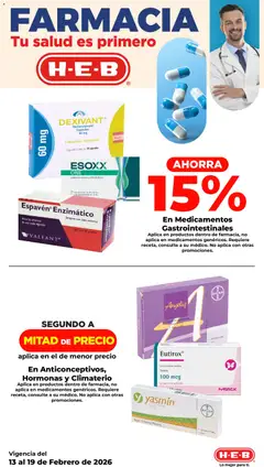 Vista previa de H-E-B folleto, nuevo folleto de la tienda, válido en México a partir del 13.02.2026 | Página: 10