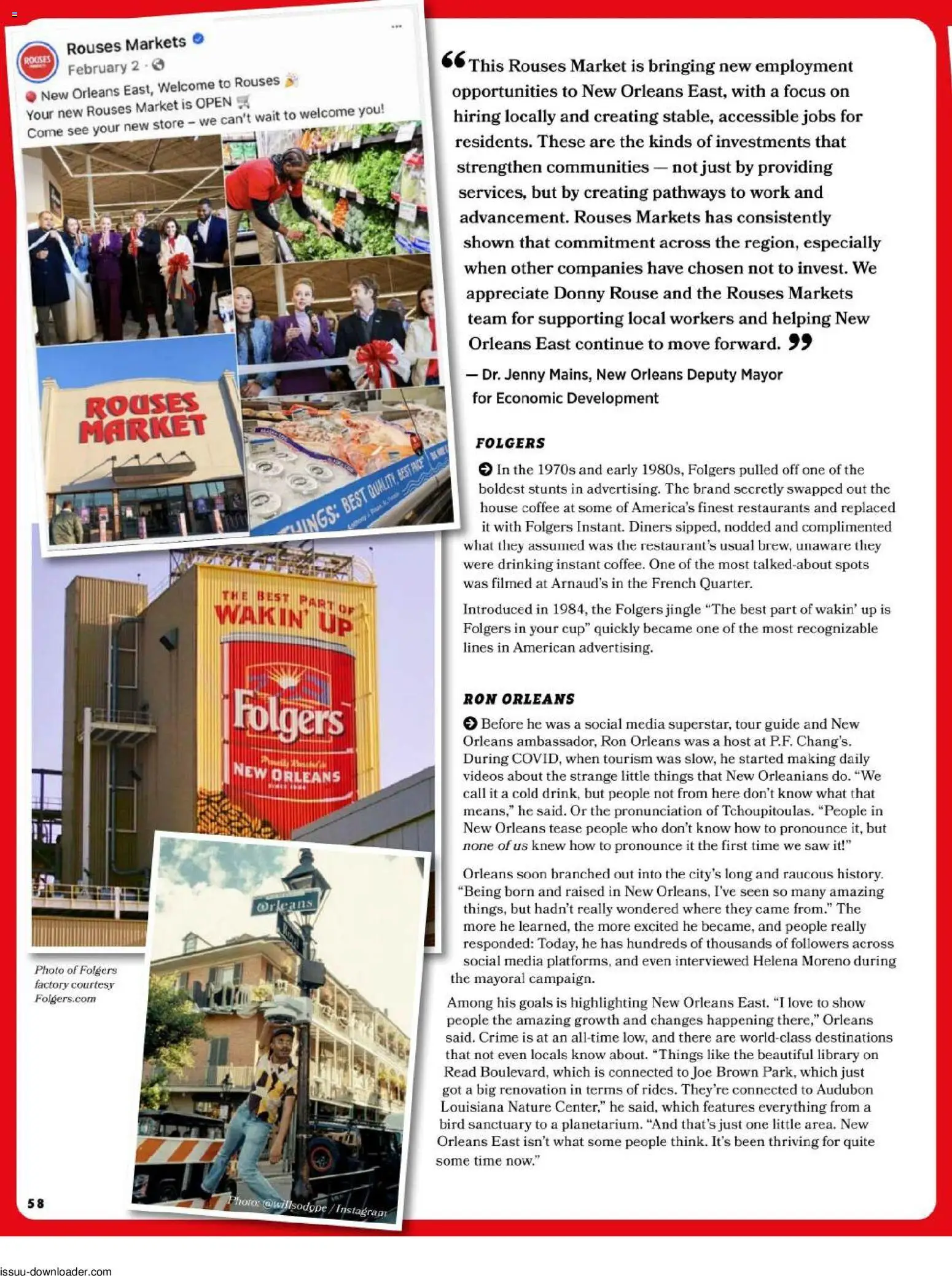 Rouses Magazine Spring 2026 - valid from 06.04.2026 | Page: 60 | Products: Saw, Library, Coffee