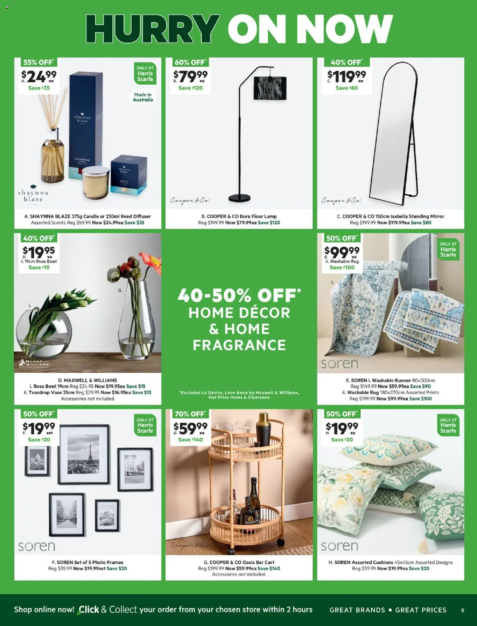 Harris Scarfe catalogue - valid from 24.12.2025 | Page: 9 | Products: Mirror, Vase, Accessories, Candle