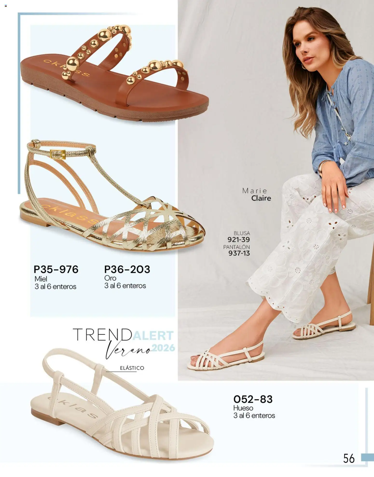 Nuevas ofertas de Cklass válidas en toda la República Mexicana desde el 05.03.2026. ¡Encuentra las mejores ofertas en Cklass catálogo Complemento Verano Ropa! | Página: 291 | Productos: Blusa