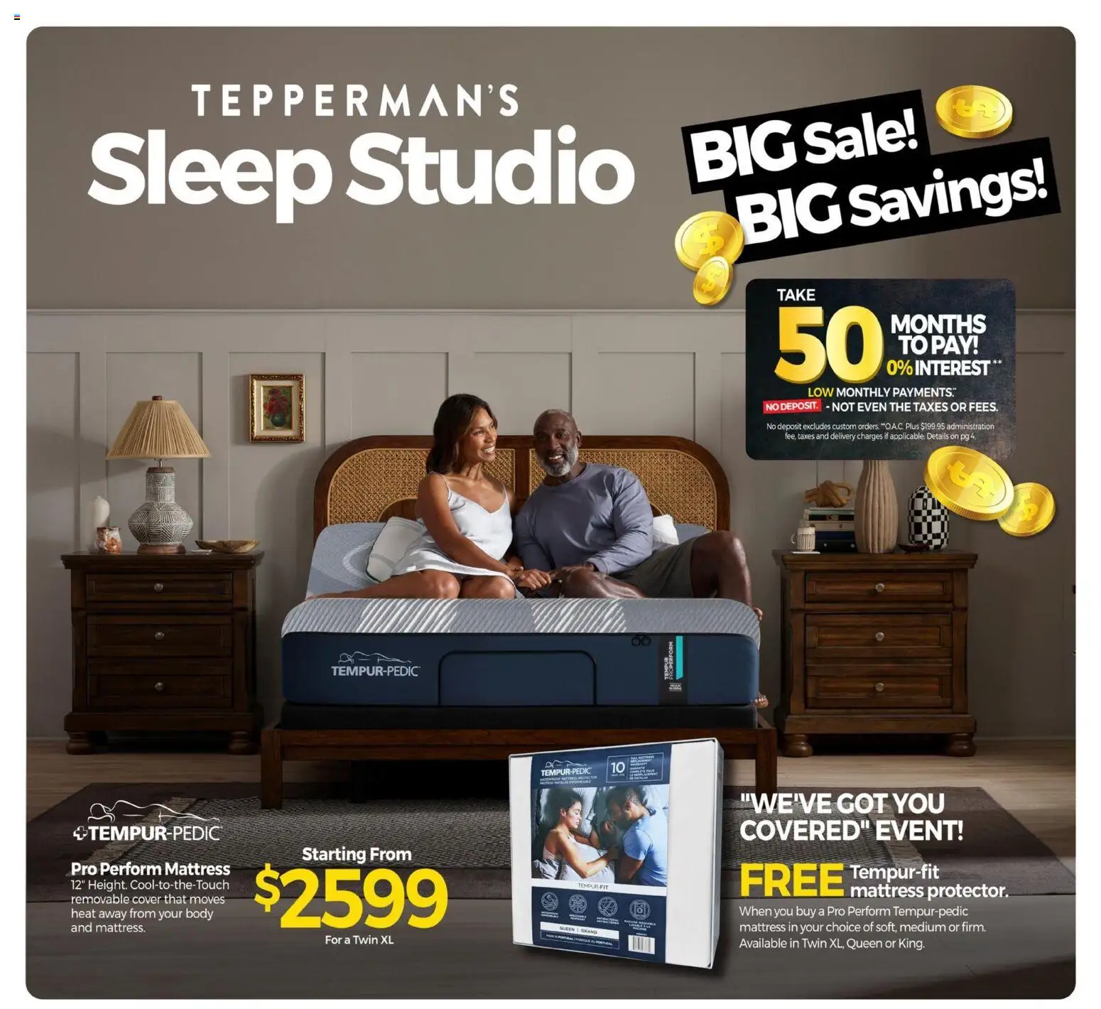 Tepperman's flyer valid from 20.02.2026 | Page: 1 | Products: Mattress
