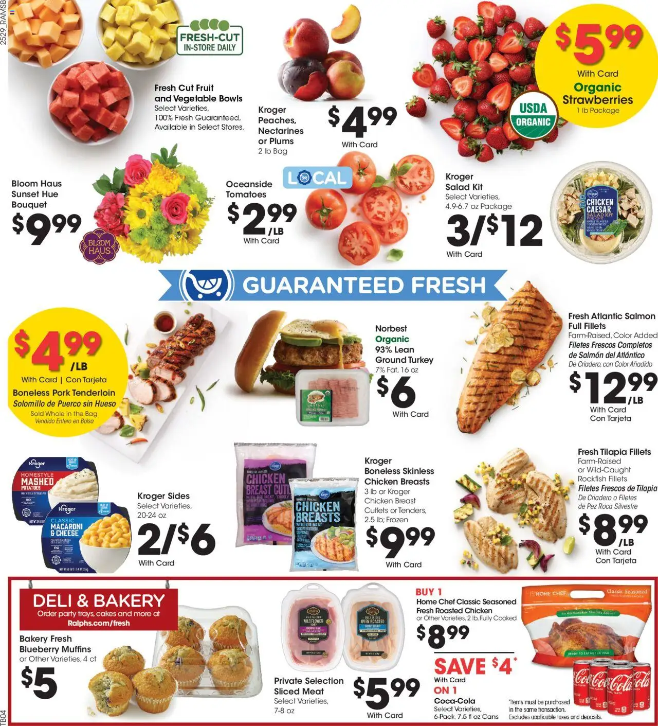 Ralphs Weekly Ad - valid from 20.08.2025 | Page: 10 | Products: Tomatoes, Strawberries, Salad, Oven