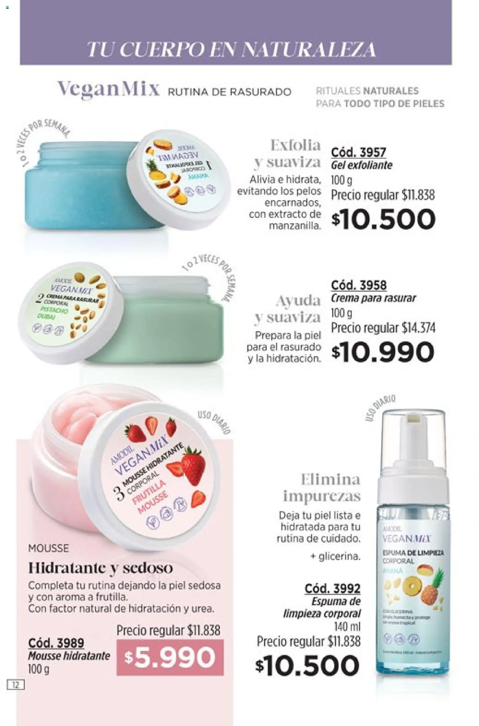 modil - Campaña 7 │ válido desde el 20.03.2026 | Página: 12 | Productos: Frutilla, Ananá, Mousse, Espuma