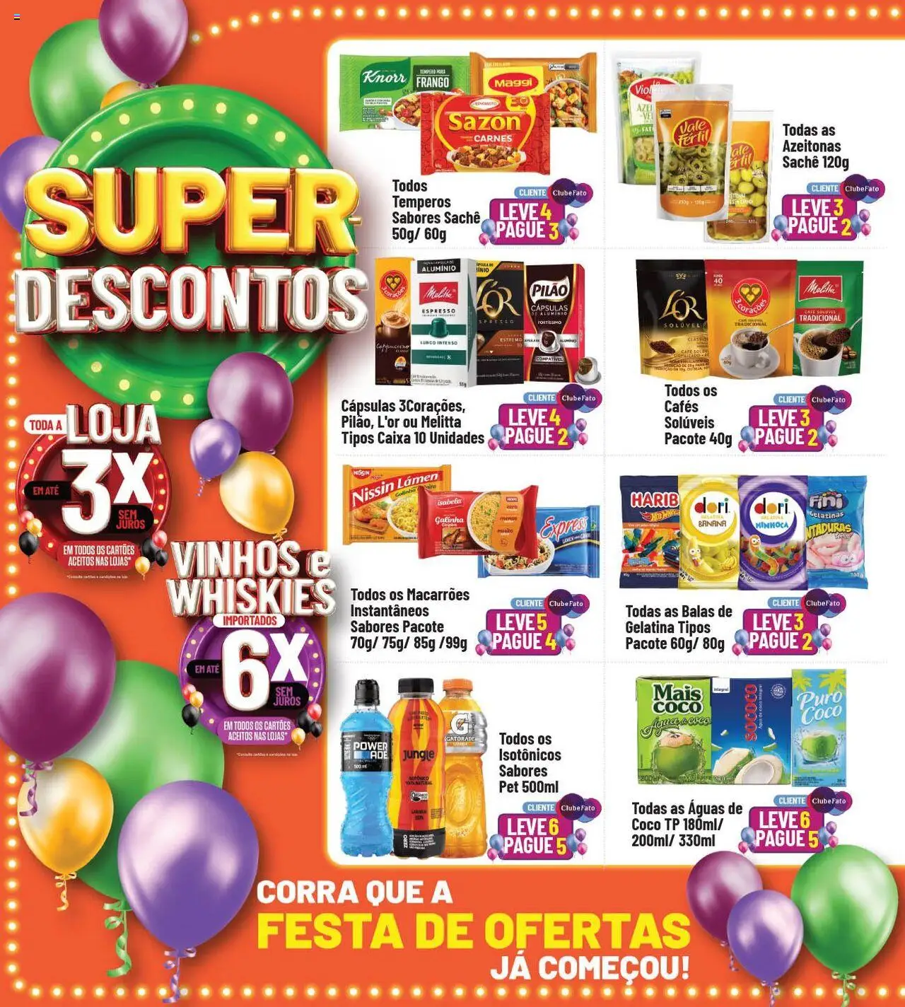 Super Muffato Folheto - válido de 12.08.2025 | Página: 4 | Produtos: Azeitonas, Gatorade, Café, Gelatina