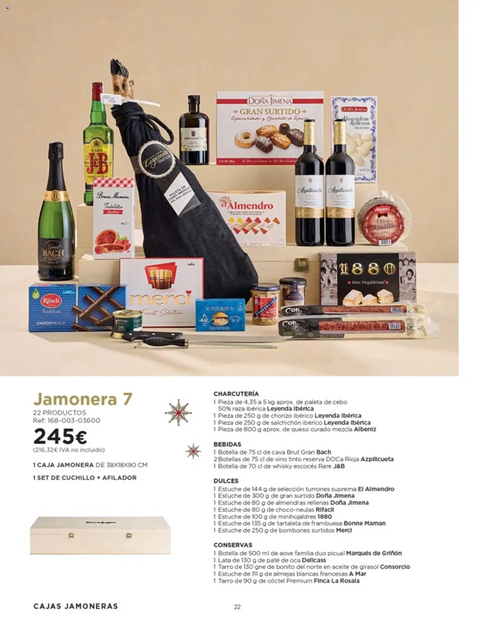 Nuevas ofertas de El Corte Inglés válidas en toda la República Mexicana desde el 03.10.2025. ¡Encuentra las mejores ofertas en El Corte Inglés catálogo Especial Cataluña! | Página: 22 | Productos: Bombones, Paleta, Estuche, Dulces