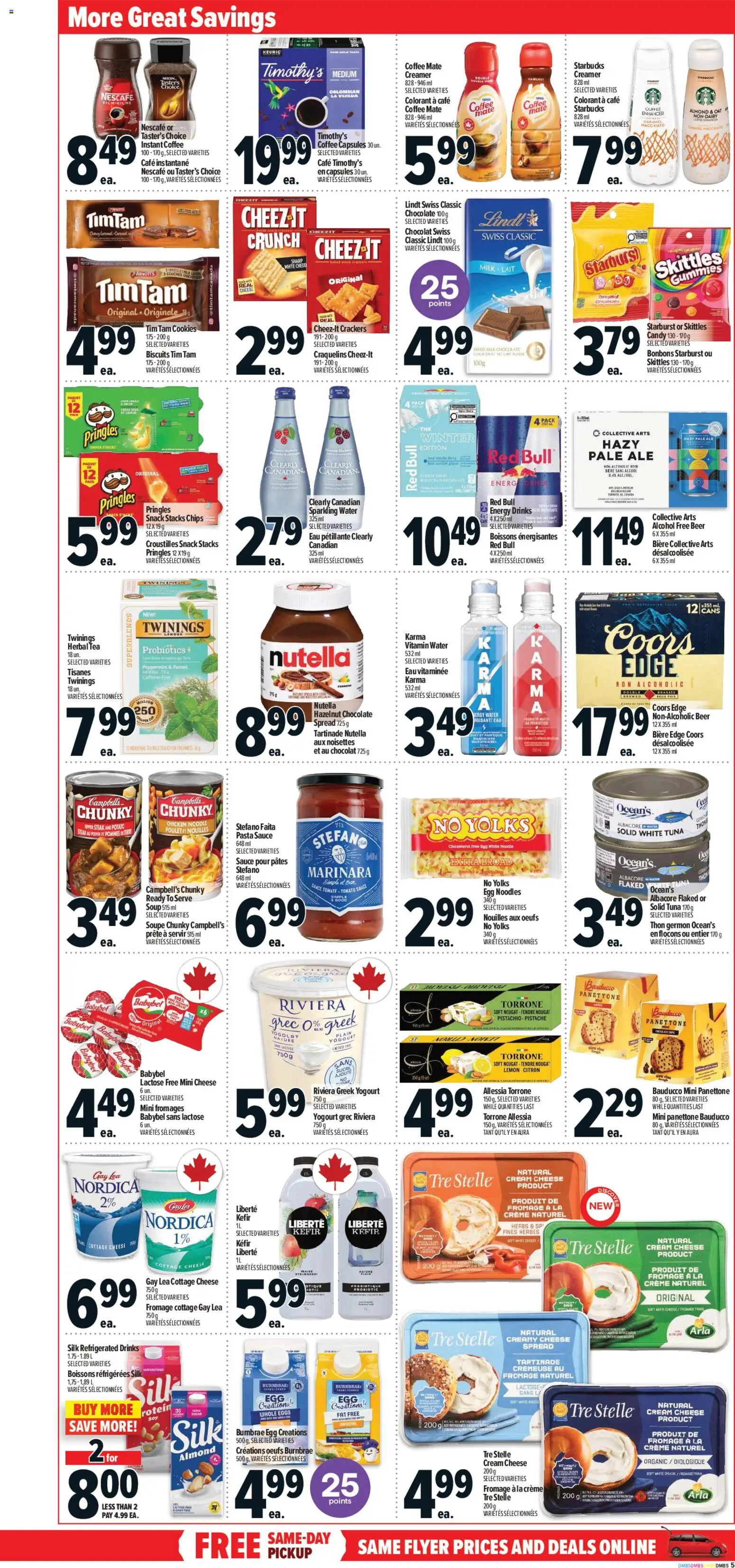 Metro flyer valid from 30.10.2025 | Page: 9 | Products: Chips, Cream, Cottage cheese, Coffee