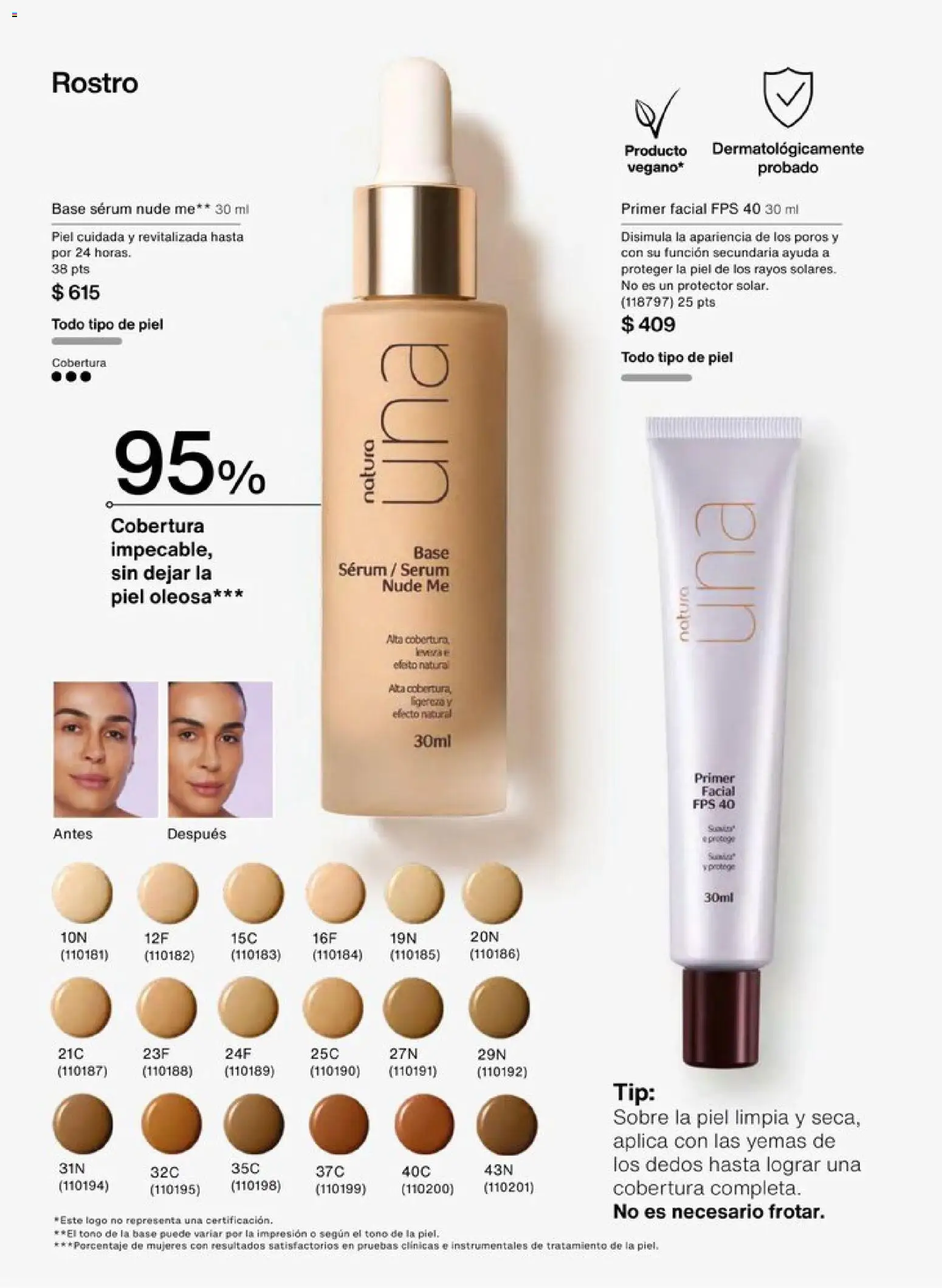 Nuevas ofertas de Natura válidas en toda la República Mexicana desde el 20.12.2025. ¡Encuentra las mejores ofertas en Natura campaña 1 2026! | Página: 53 | Productos: Serum, Sobre, Protector solar