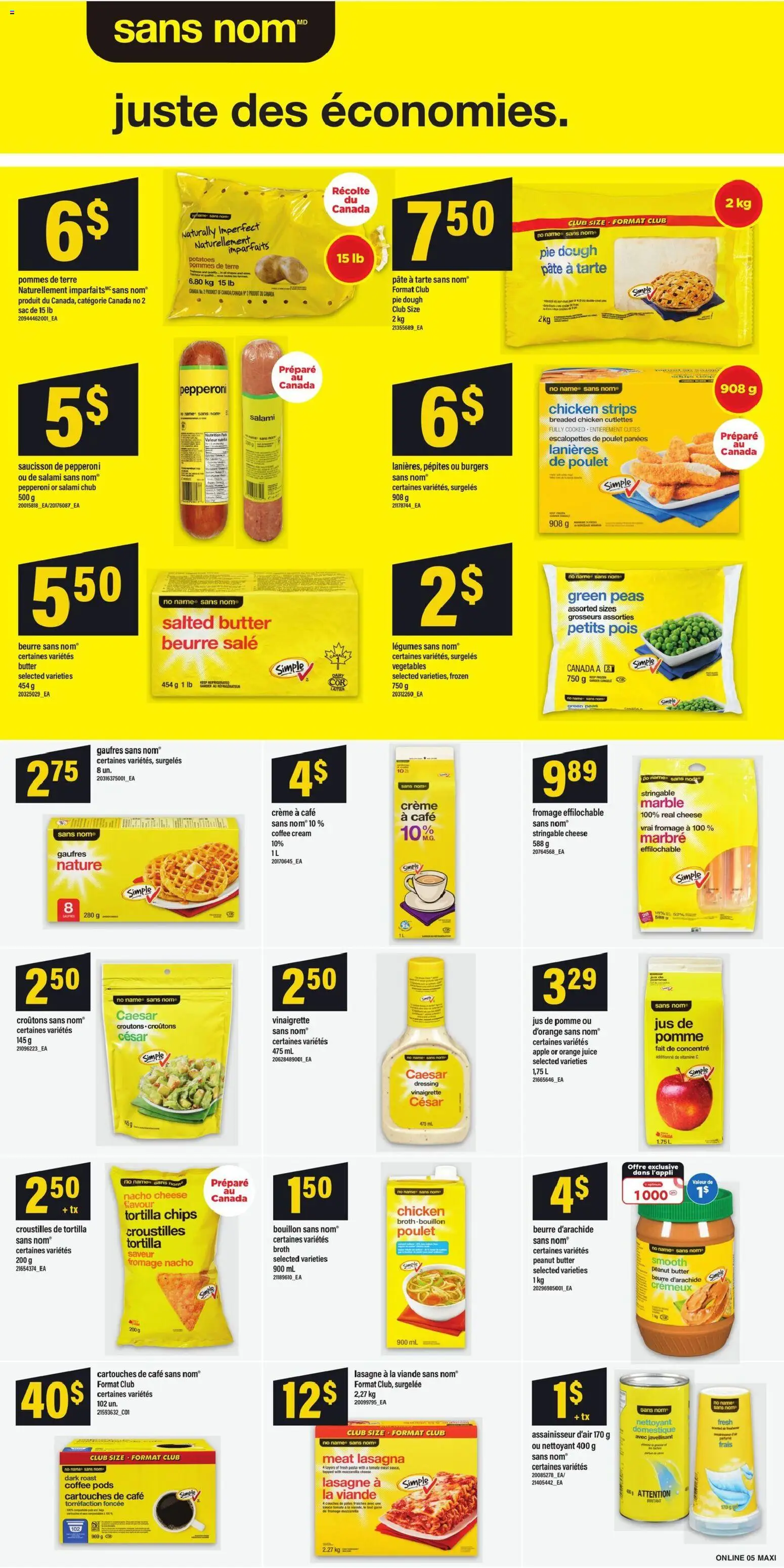 Maxi flyer valid from 01.01.2026 | Page: 9 | Products: Pasta, Cream, Coffee, Salami
