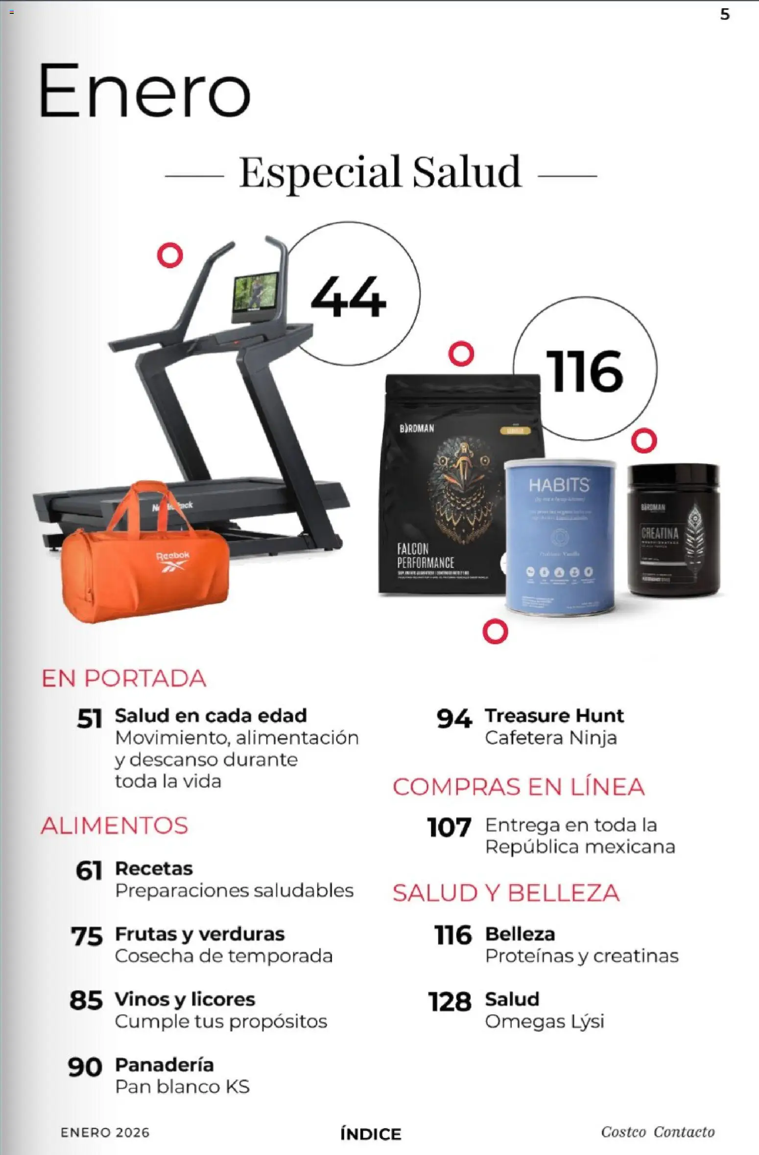 Nuevas ofertas de Costco válidas en toda la República Mexicana desde el 01.01.2026. ¡Encuentra las mejores ofertas en Costco - Revista Enero! | Página: 5 | Productos: Pan, Cafetera, Panadería