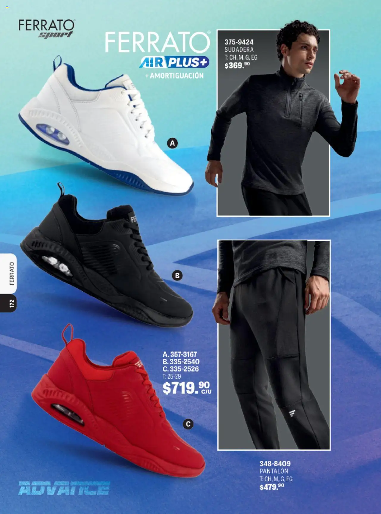 Nuevas ofertas de Andrea válidas en toda la República Mexicana desde el 13.08.2025. ¡Encuentra las mejores ofertas en Andrea - Catálogo Ferrato Sport! | Página: 31 | Productos: Sudadera