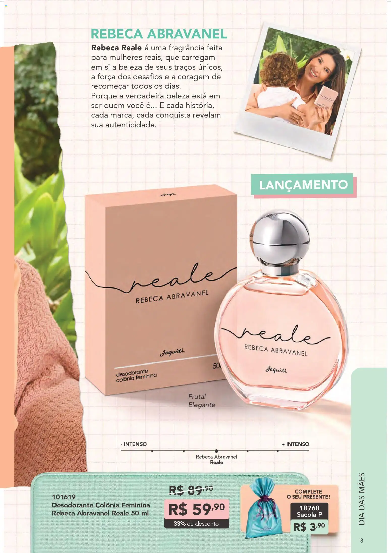 Jequiti Folheto - válido de 28.03.2026 | Página: 3 | Produtos: Fragrância, Desodorante