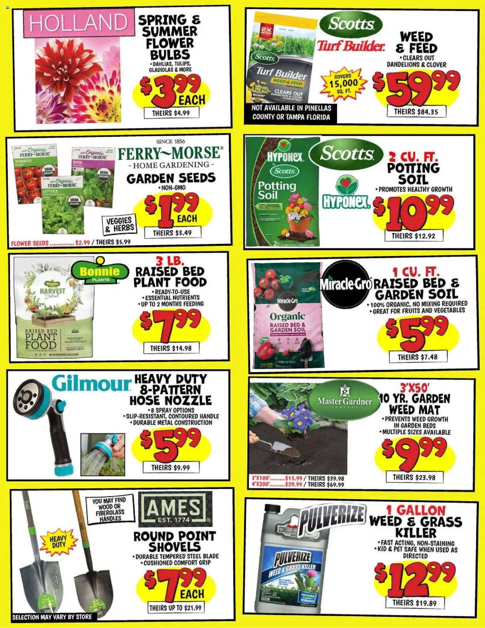 Ollie's Ad - valid from 02.04.2026 | Page: 3 | Products: Bed, Safe, Vegetables, Fruits