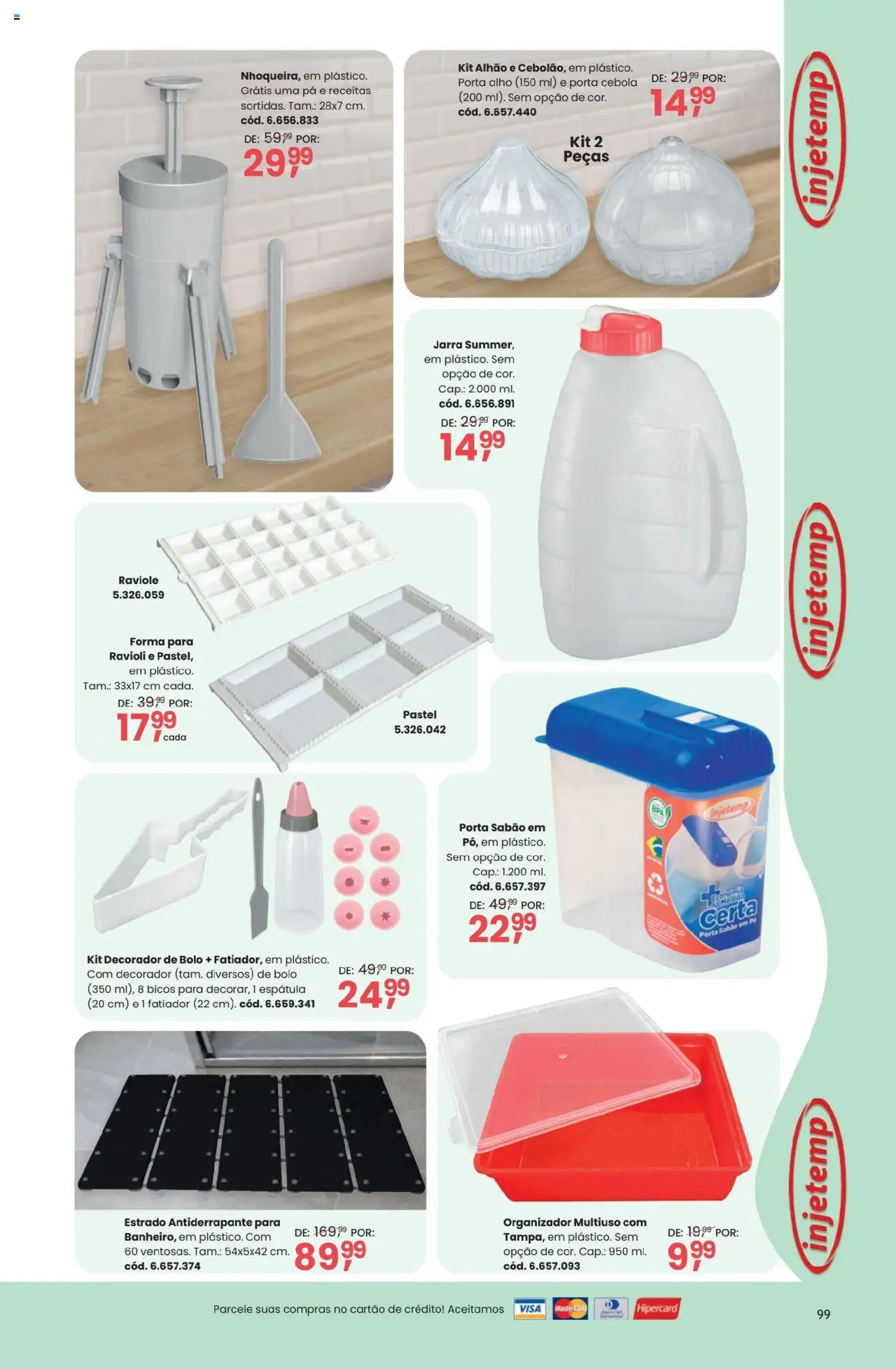 Quatro Estações Folheto - válido de 01.09.2025 | Página: 99 | Produtos: Cebola, Organizador, Bolo, Espátula