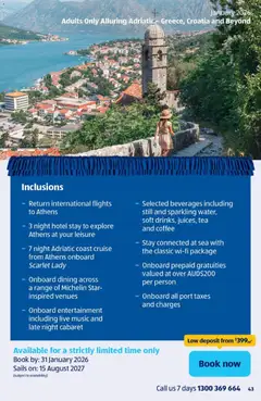 Preview of Aldi - NEW Holidays - valid from 01.01.2026 | Page: 43