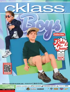 Vista previa de Cklass catálogo Kids Nino, nuevo folleto de la tienda, válido en México a partir del 14.07.2025
