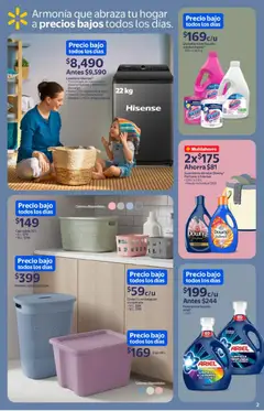Vista previa de Walmart catálogo La paz de un hogar limpio y ordenado , nuevo folleto de la tienda, válido en México a partir del 26.12.2025 | Página: 2