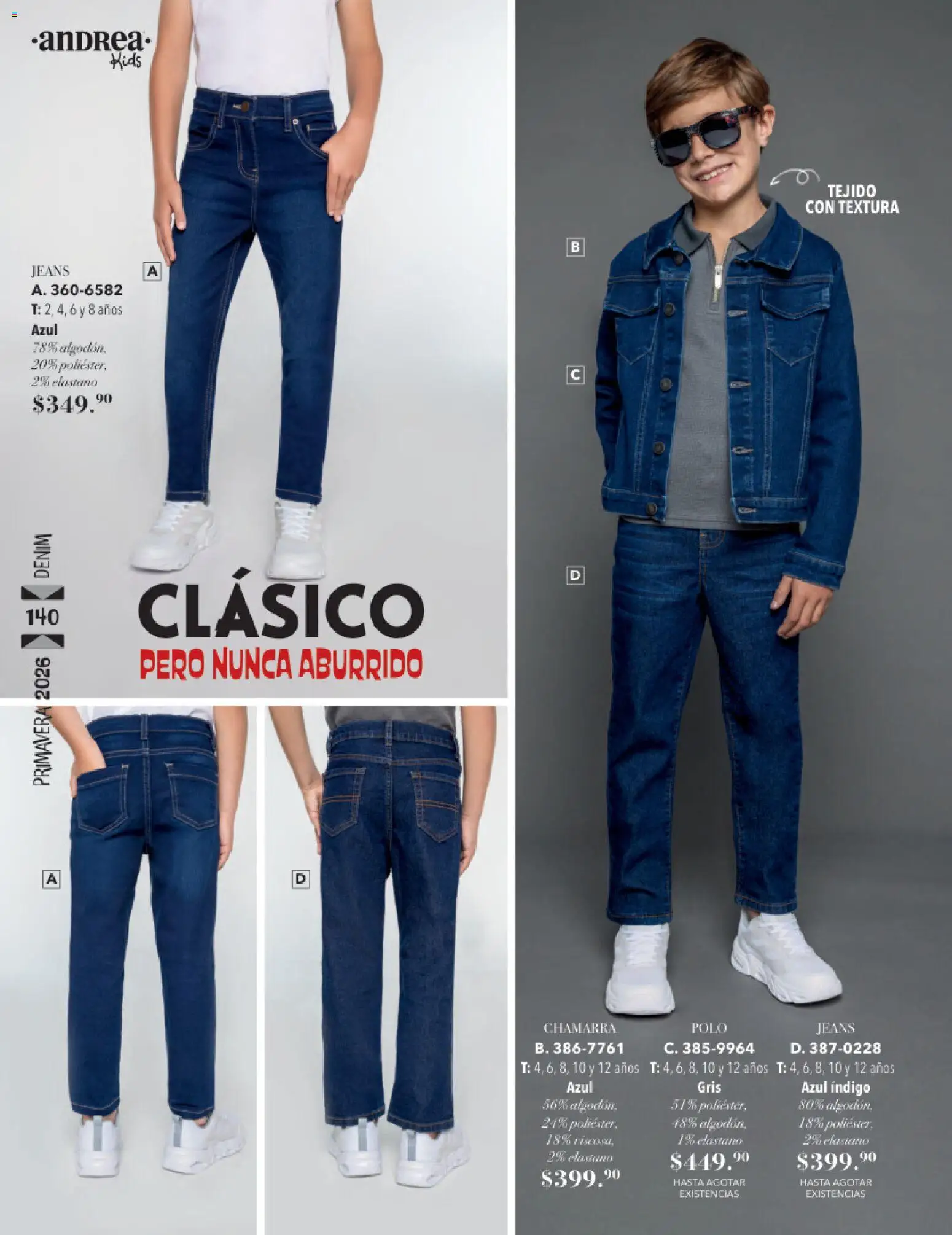 Nuevas ofertas de Andrea válidas en toda la República Mexicana desde el 25.01.2026. ¡Encuentra las mejores ofertas en Andrea catálogo Infantil! | Página: 96