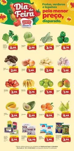 Novo Atacarejo - Ofertas Dia de Feira - Pré-Visualização do folheto da loja Novo Atacarejo, válido de 10.09.2025