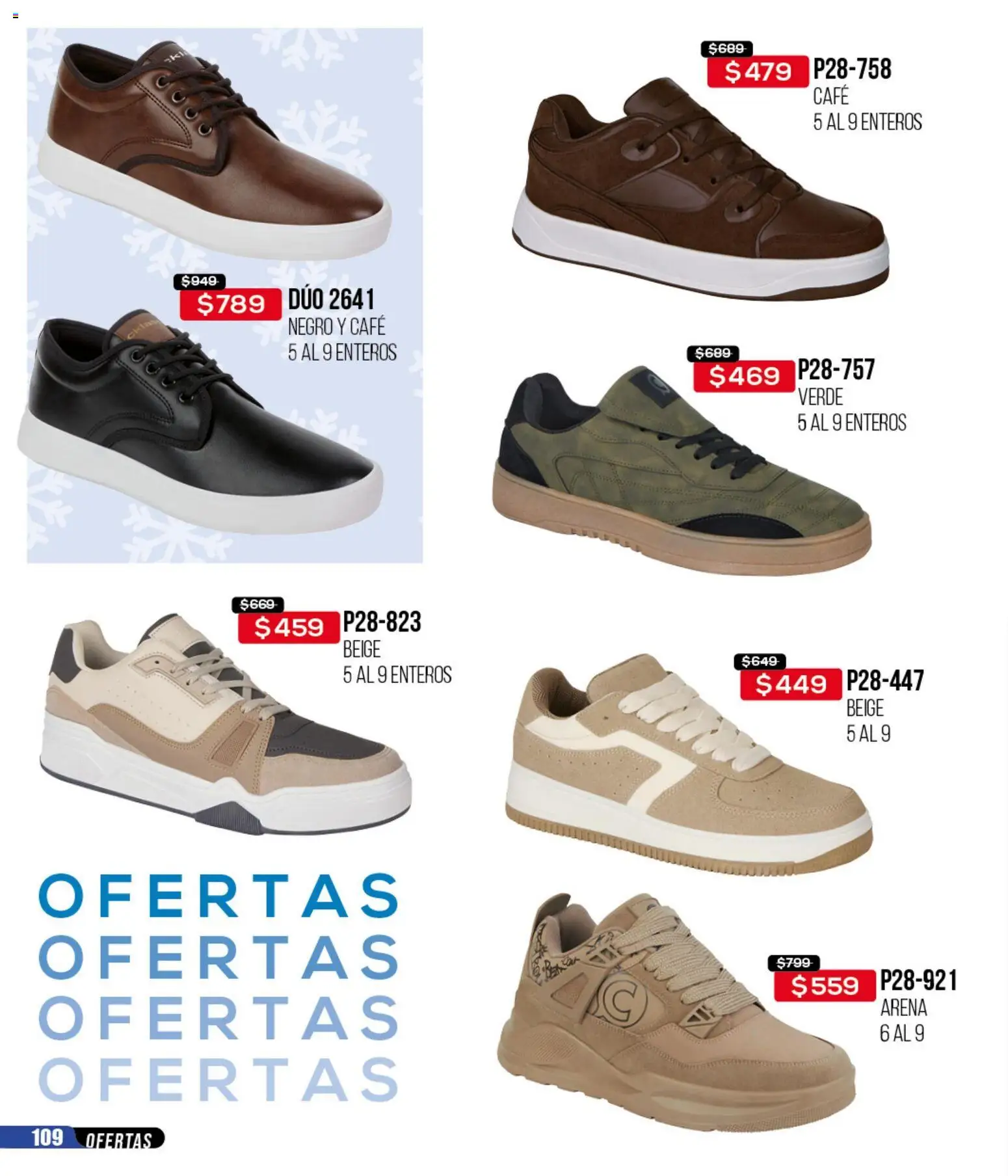 Nuevas ofertas de Cklass válidas en toda la República Mexicana desde el 12.01.2026. ¡Encuentra las mejores ofertas en Cklass catálogo Mega Ofertas Calzado! | Página: 110 | Productos: Café