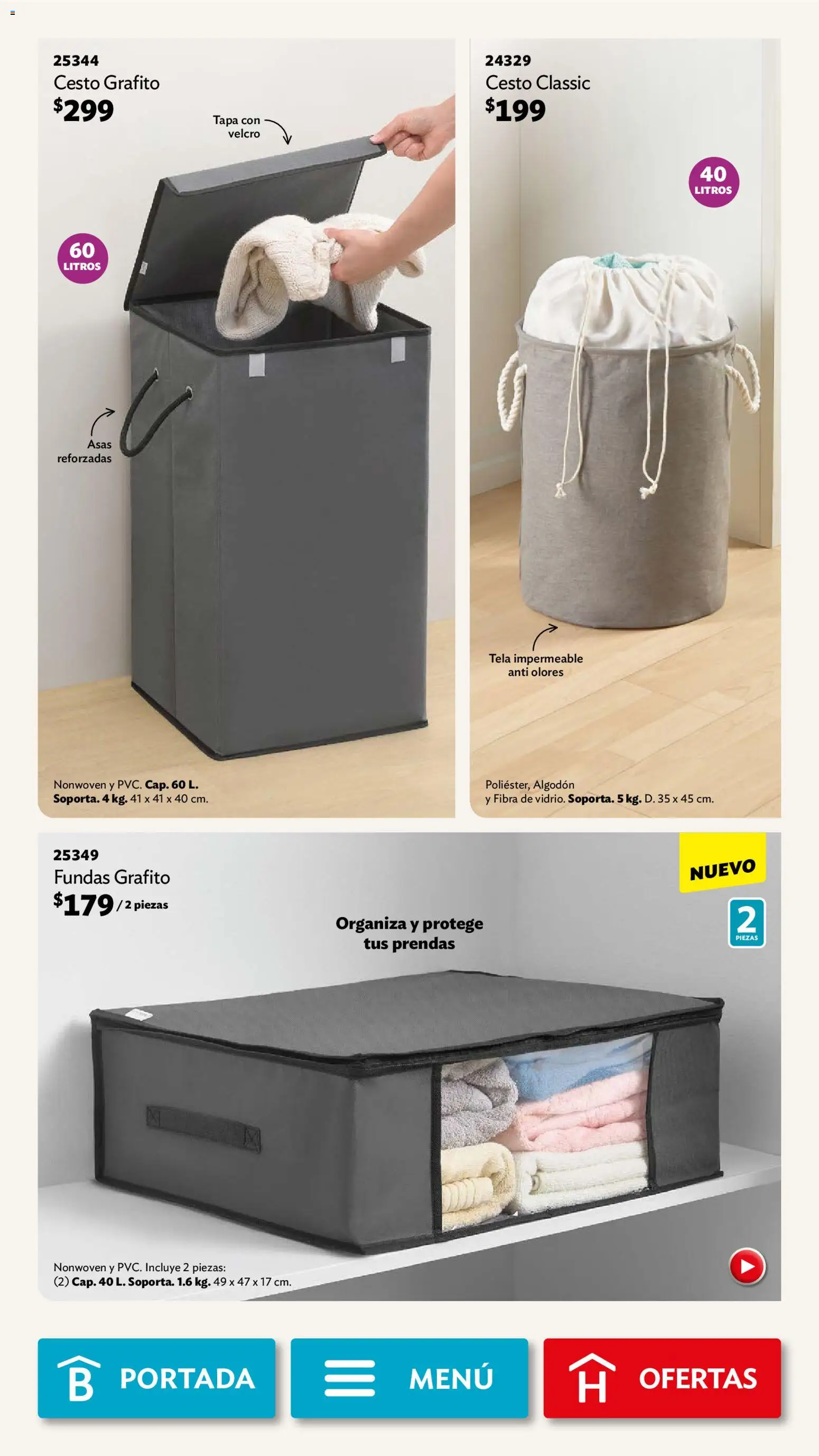 Nuevas ofertas de Betterware válidas en toda la República Mexicana desde el 03.11.2025. ¡Encuentra las mejores ofertas en Betterware campaña 11 2025! | Página: 34 | Productos: Algodón