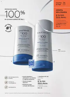 Yanbal revista - valida desde el 24.05.2025 | Página: 27 | Productos: Agua, Uva, Protector solar, Papa