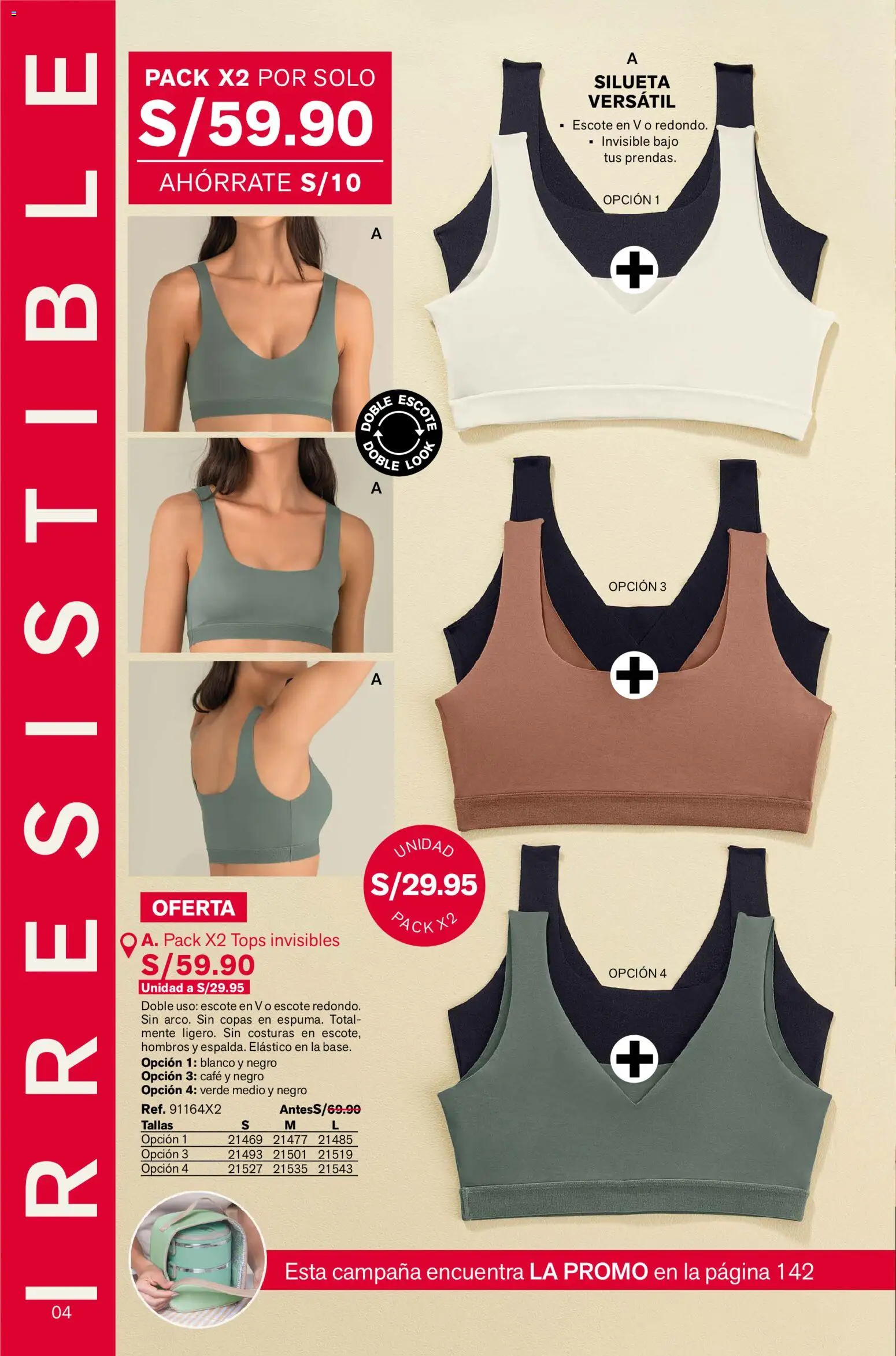 Catálogo Leonisa válido desde 16.01.2026 | Página: 4 | Productos: Café