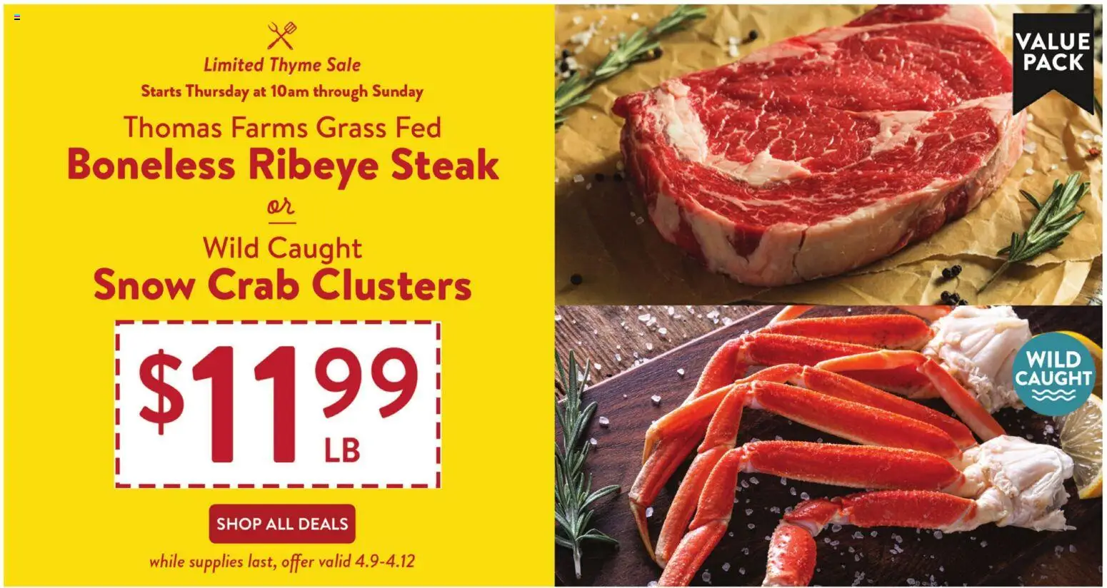 Fresh Thyme Weekly Ad - valid from 08.04.2026 | Page: 1