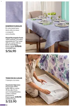 Catálogo Avon válido desde 18.06.2025 | Página: 40 | Productos: Cama, Mesa
